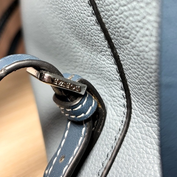 Loewe💎RARE Dumbo Disney Capsule Collection Leather Goya Backpack💎Blue✨LIKE NEW - Picture 9 of 16